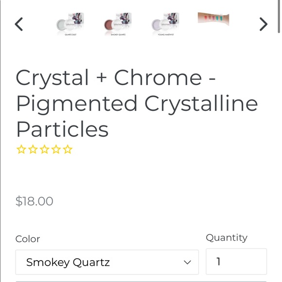 Crystal and Chrome Pigmented Smokey Quartz - Picture 2 of 3